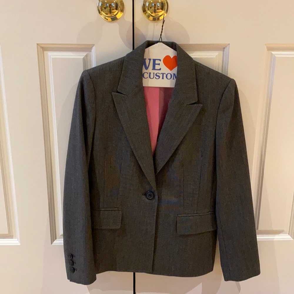 Anne Klein Charcoal Suit